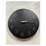 MODERN WALL CLOCK WOOD HANDS