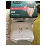 DEPENDS WOMENï¿½S SIZE XL UNDERWEAR