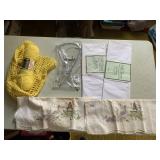 EMBROIDERY LINENS AND TISSUE PAPER YARN