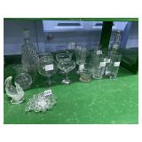 MILK BOTTLE, GLASSES, ANNIVERSARY GLASSES, ETC.