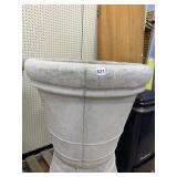 CEMENT PLANTER 22" H X 26" W