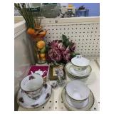 MADE IN JAPAN CUPS AND SAUCERS, ROYAL ALBERT