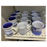 PFALTZGRAFF SET OF FOUR MUGS, 4 CURRIER AND IVES