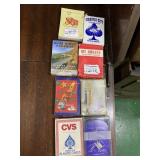 PLAYING CARDS EIGHT DECKS INCLUDING LAS VEGAS