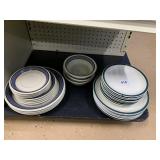 EPOCH DISHES INCLUDING FOUR DINNER PLATES,