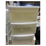 STORAGE CABINET PLASTIC 3 STACK