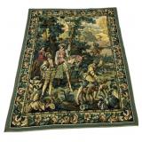 FRENCH 19TH CENTURY ANTIQUE FRENCH HUNT SCENE