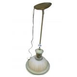 DROP LIGHT FROSTED GLASS 23 INCHES HIGH 9 INCH