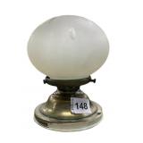 CEILING LIGHT FIXTURE WITH FROSTED SHADE HANGS