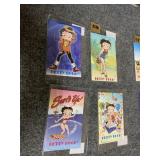 BETTY BOOP COLLECTOR POSTAGE STAMP PAGES GROUP OF