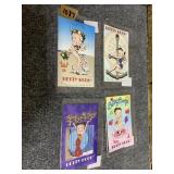 BETTY BOOP COLLECTOR POSTAGE STAMP PAGES GROUP OF