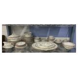 CROWN ENGLAND SUTHERLAND FLORAL CHINA GOOD