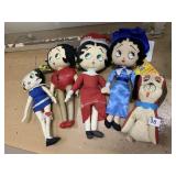BETTY BOOP CLOTH DOLLS MOST NEW W/ TAGS