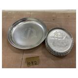 SET OF 6 COASTER AND 1 KENSINGTON PLATTER