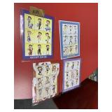 BETTY BOOP COLLECTOR POSTAGE STAMP PAGES GROUP OF