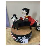BETTY BOOP MUSICAL PIANO WIND UP