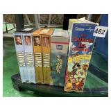 VHS INCLUDING THE AMERICAN TAIL, TWO TITANIC, THE