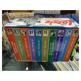 VHS THE LASSIE COLLECTION 10 TAPES IN HOLDER