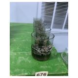 LIGHTNING PITTSBURGH ROCKS GLASSES SET OF SIX