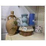 JUG, CANDLE HOLDER, DISH, ETC.