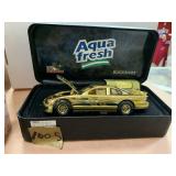 RACING CHAMPIONS BUCKSHOT AQUA FRESH GOLD CAR IN