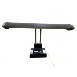 MID-CENTURY DESK LAMP BLACK AND CHROME FINISH TO