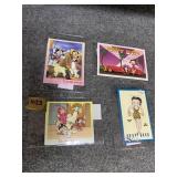 BETTY BOOP COLLECTOR POSTAGE STAMP PAGES GROUP OF