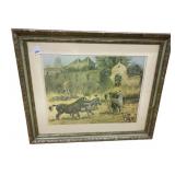 PRINTS LA TRILLIS JUAN DE LARA SPANISH SCENE WITH