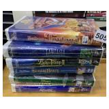 6 DISNEY VHS TAPES