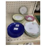 BAVARIA PLATES, ANTIQUE SAUCER, ETC.