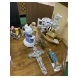 WESTLAND DESIGNED MUSICAL CAROUSEL HORSE,