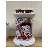 BETTY BOOP ROUND COOKIE JAR 11" H