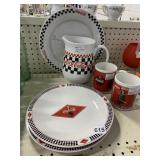 COCA PLATES, MUGS ETC.