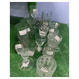 ASSORTED GLASSWARE WIDE VARIETY