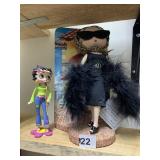 ESPRESSO DANBURY MINT BETTY BOOP W/ BLACK BOLA