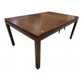 SQUARE DINING TABLE RENDERED ON STYLE 64 INCH