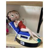 MOVIE STAR BETTY BOOP IN LOUNGER 10" H X 13" W