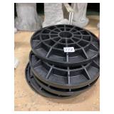 4 - 12 INCH FOOTING PADS