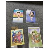 BETTY BOOP COLLECTOR POSTAGE STAMP PAGES GROUP OF