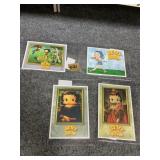 BETTY BOOP COLLECTOR POSTAGE STAMP PAGES GROUP OF