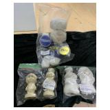 TWO SETS OF SALT AND PEPPER SHAKERS ONE WITH