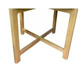 COFFEE TABLE BASE ONLY - 17 3/4" X 17 3/4" X 17