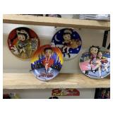 FOUR BETTY BOOT PLATES INCLUDING BEST LITTLE