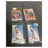 BETTY BOOP COLLECTOR POSTAGE STAMP PAGES GROUP OF