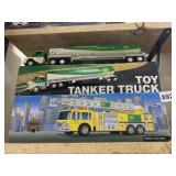 BP TOY TANKERS AND LADDER TRUCK IN ORIGINAL BOX