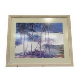 BEACH SCENE MORRISON PRINT 32" H X 40" W