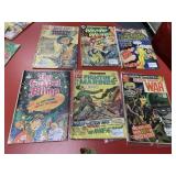 6 COMICS FIGHTIN MARINES #97, STAR SPANGLED WAR