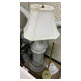 BRASS FINISH FLOOR LAMP