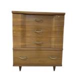 MID CENTURY MODERN DRESSER 43 INCHES HIGH 36