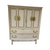 1970S BASSETT WARDROBE CABINET WARDROBE CABINETS